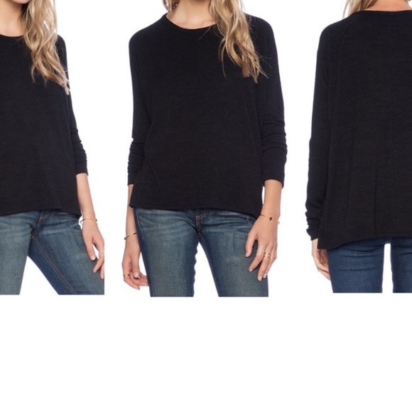 rag & bone Tops - NWT Rag and Bone Camden black long-sleeve shirt